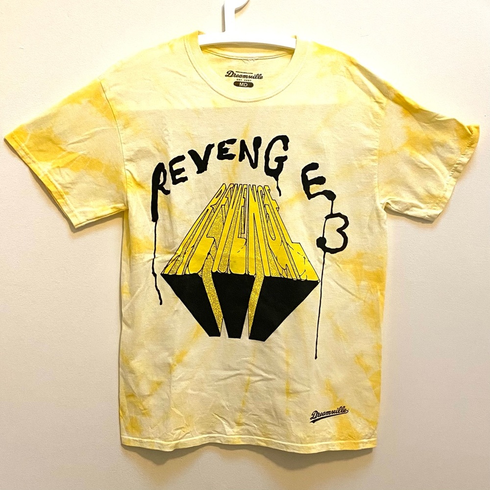 Dreamville J Cole Revenge of the Dreamers 3 Tie Dye Tee size M